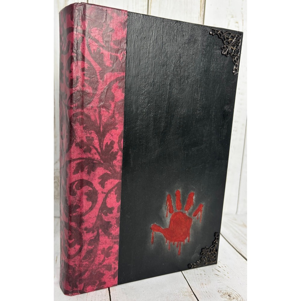 Handmade Gothic Junk Journal Altered Book Dark Academia Grimoire Spooky Ephemera